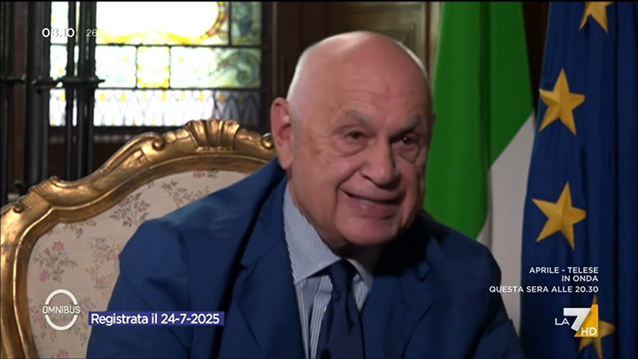 Il Ministro Nordio intervistato da Gaia Tortora per Omnibus La7