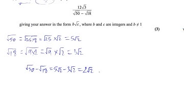 Edexcel Maths C1 June 2016 Q3 Quality Maths