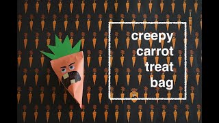 Ep.09 Halloween Treat Bag | Creepy Carrots Read Aloud  | 恐怖蘿蔔萬聖節手作