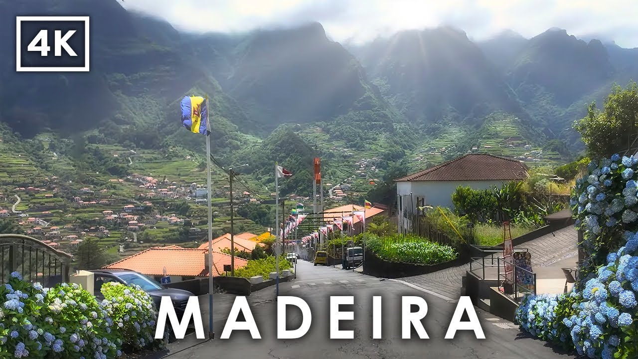 Откройте для себя остров Мадейра 🇵🇹 | Захватывающая поездка по северному побережью (4K HDR)