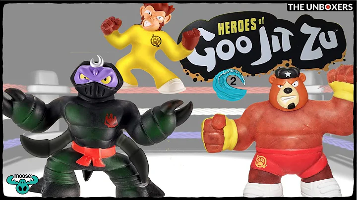 Heroes of Goo Jit Zu Action Figures Wave 2 | 3 NEW Characters