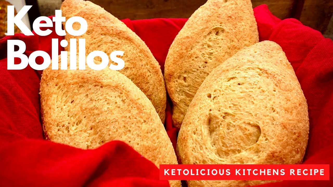 COMO HACER KETO BOLILLOS! Keto French bread with a Mexican twist! - YouTube