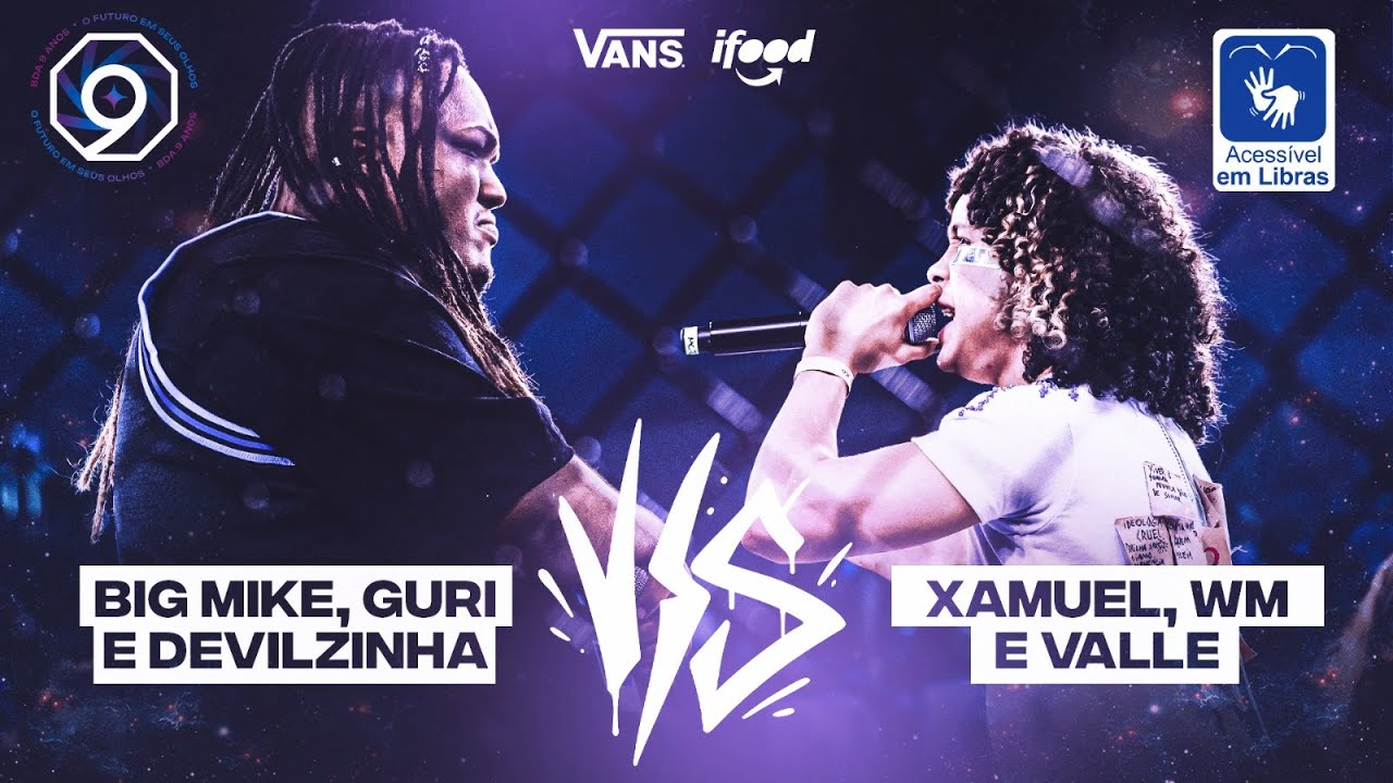 BIG MIKE, GURI E DEVILZINHA X WM, VALLE E XAMUEL | SEGUNDA FASE | BDA 9 ANOS