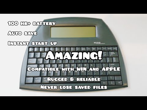 Alphasmart Neo. Quick