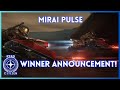WINNER ANNOUNCEMENT! Mirai Pulse (Star Citizen)