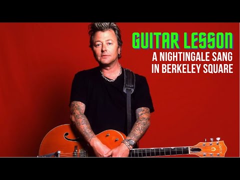 🎸 𝗛𝗢𝗪 𝗧𝗢 𝗣𝗟𝗔𝗬 | A Nightingale Sang In Berkeley Square (Brian Setzer) | 𝘎𝘶𝘪𝘵𝘢𝘳 𝘭𝘦𝘴𝘴𝘰𝘯
