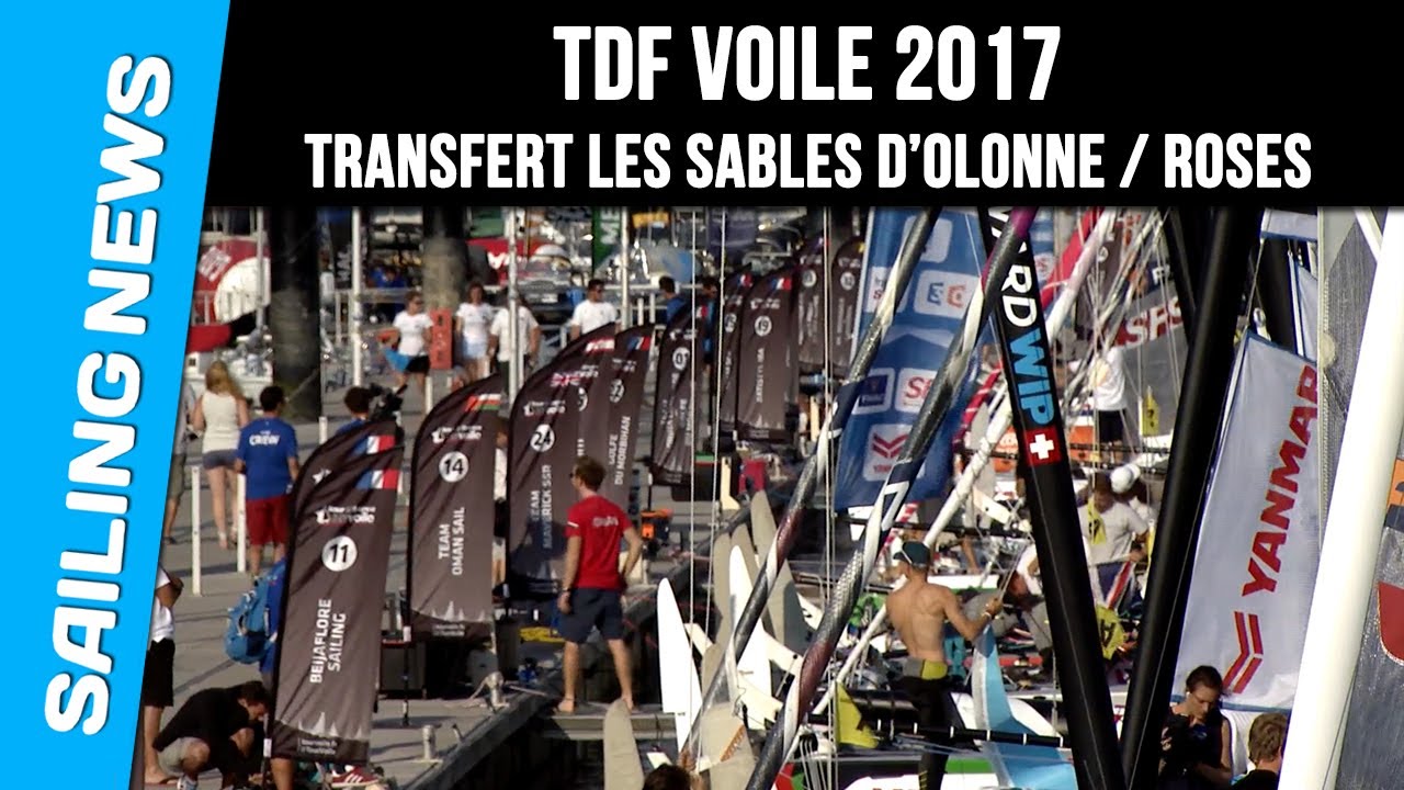 TDF Voile 2017 - Transfert Les Sables d’Olonne / Roses