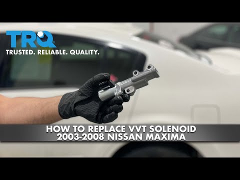 How To Replace VVT Solenoid 2003-08 Nissan Maxima