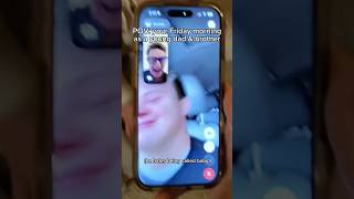 POV: your Friday morning as a young dad and brother