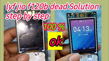 jio f120b dead problem solution