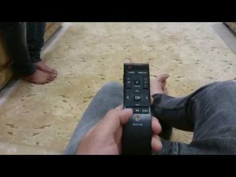 How to use remote of Samsung UA55JU6600 UHD 4K Curved Smart TV JU6600 Series 6
