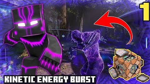 Black Panther Kinetic Energy Burst  Command Block Showcase Part 1