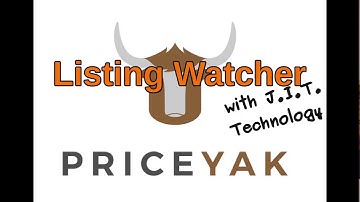 PriceYak: Listing Watcher with J.I.T. Technology [Ver. 1.0]