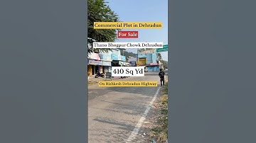||SOLD NOW||Commercial Plot at Dehradun Rishikesh Highway  #dehraproperties #commercial #plotsale