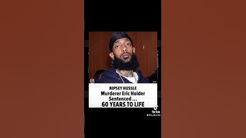Nip  killer, Eric Holder, was sentenced to 60 years to life behind bars let’s talk about it 🤔