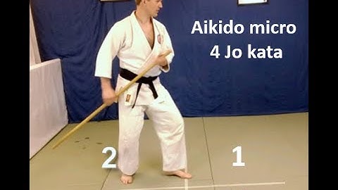 Aikido micro les 6 - 4 jo kata uitgelegd