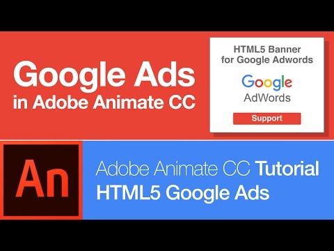 Animate Cc Create Html5 Banner For Google Adwords Old Youtube
