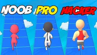 Epic Race 3D - NOOB vs PRO vs HACKER screenshot 1