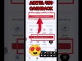 🤑Airtel ₹50 Cashback offer today | Airtel Thanks New offer | Airtel Cashback offer today #Shorts