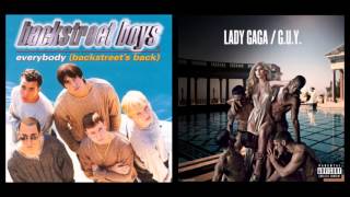 Backstreet Boys vs. Lady Gaga  - Everybody's G.U.Y