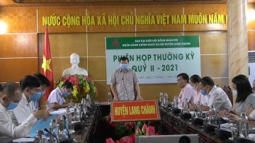 Ban đại diện Hội đồng Quản trị Ngân hàng CSXH Lang Chánh triển khai nhiệm vụ 6 tháng cuối năm.