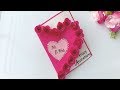 How to make Anniversary Card / Handmade easy card Tutorial