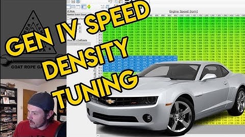 Gen 4 Speed Density Tuning, Tackling The VVE Table In HP Tuners!