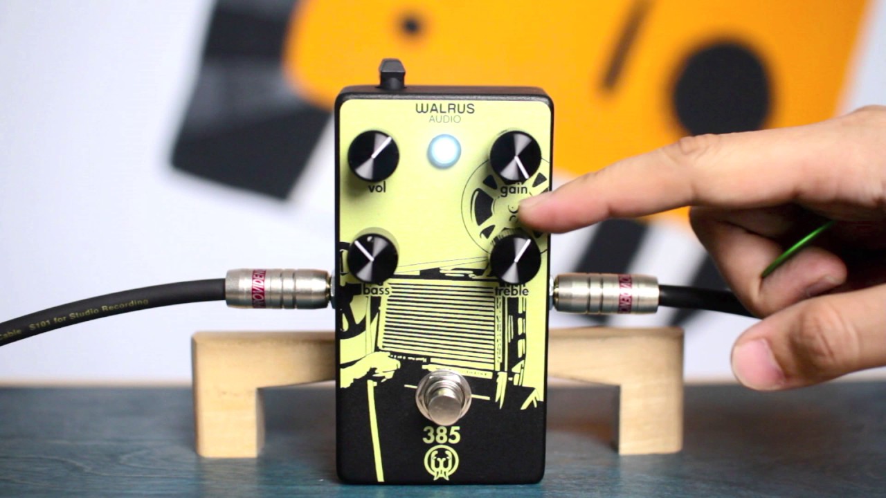 Ver Walrus Audio 385 Overdrive en YouTube Ver Walrus Audio 385 Overdrive en YouTube