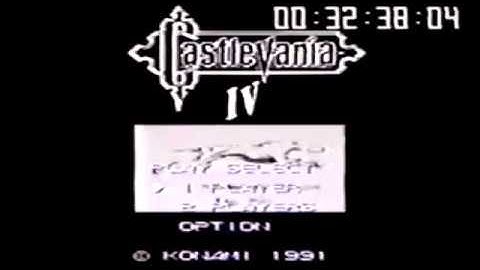 super castlevania iv promo trailer very early beta