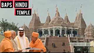 NEW BAPS HINDU TEMPLE  IN  ABU DHABI || PM MODI INVITED