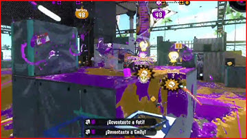 Curling bomb double splat then splatted by sticky bomb