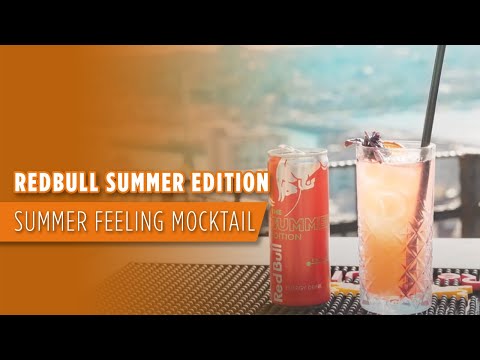 Red Bull Summer Edition Summer Feeling Mocktail