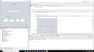 04  Cadastro de produtos  Criando formulario Excluir   Java   Netbeans