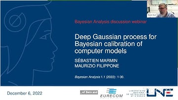 BA Discussion Webinar: Deep Gaussian Processes for Calibration of Computer Models