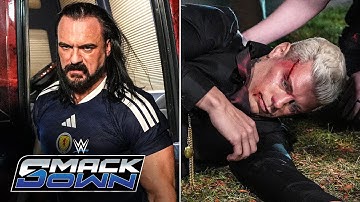 Drew McIntyre massacres Cody Rhodes in vicious tour bus attack: SmackDown highlights, Nov. 21, 2025