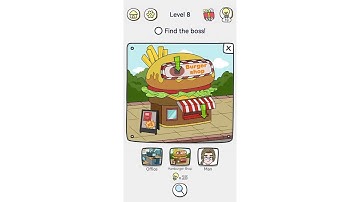 "Find the Boss" Brain Out 2 Brain Theatre Level 8 Quick Guide