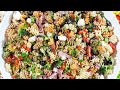 Italian Pasta Salad Recipe Using The Best Italian Pasta Salad Dressing by Mariette  Dinner Party