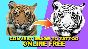How to Turn Any Image to a Tattoo Stencil