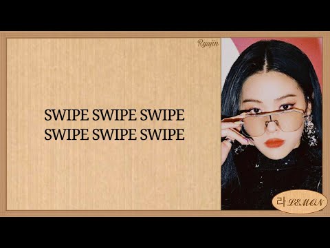 ITZY SWIPE Easy Lyrics