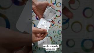 Apple earpods unboxing #apple #review #unboxing #viral #trending #shorts #youtube #youtubeshorts