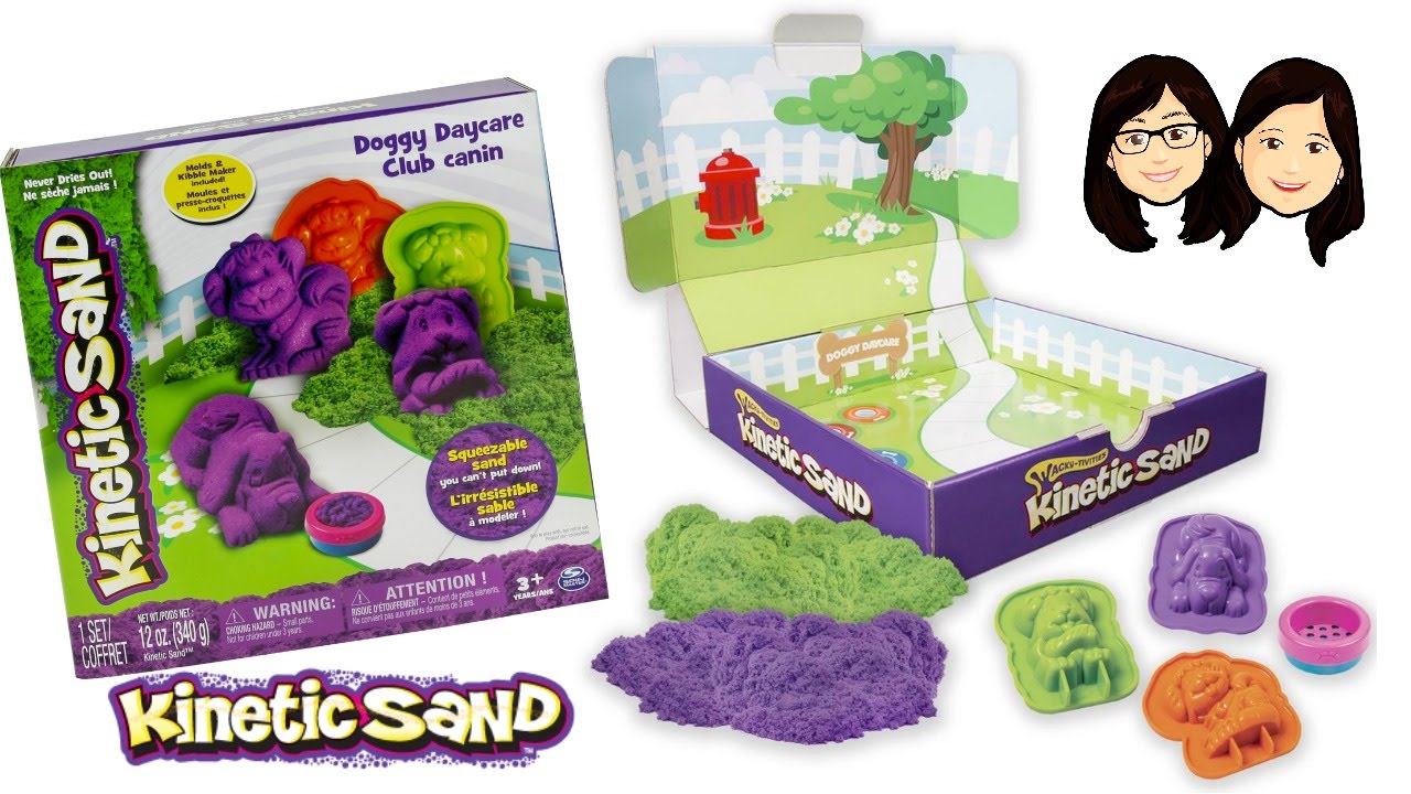 kinetic sand doggy daycare