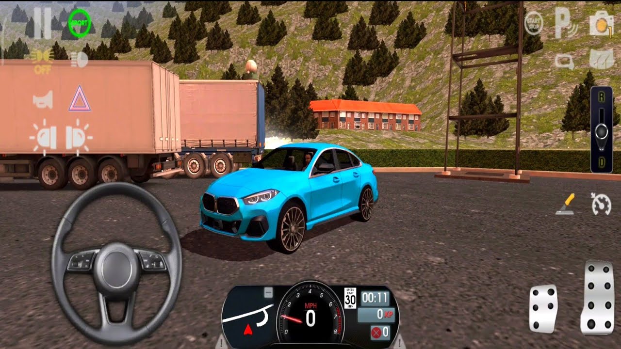 Driving School Sim BMW Car Sport Mode Drive Top Speed 🚗 Mobile