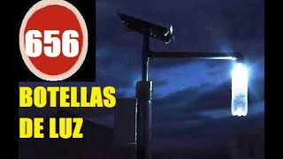 LIGHTING USING BOTTLES, WATER AND BLEACH, A RESOURCE TO AVOID DEPENDING ON THE NETWORK USED BY PR...