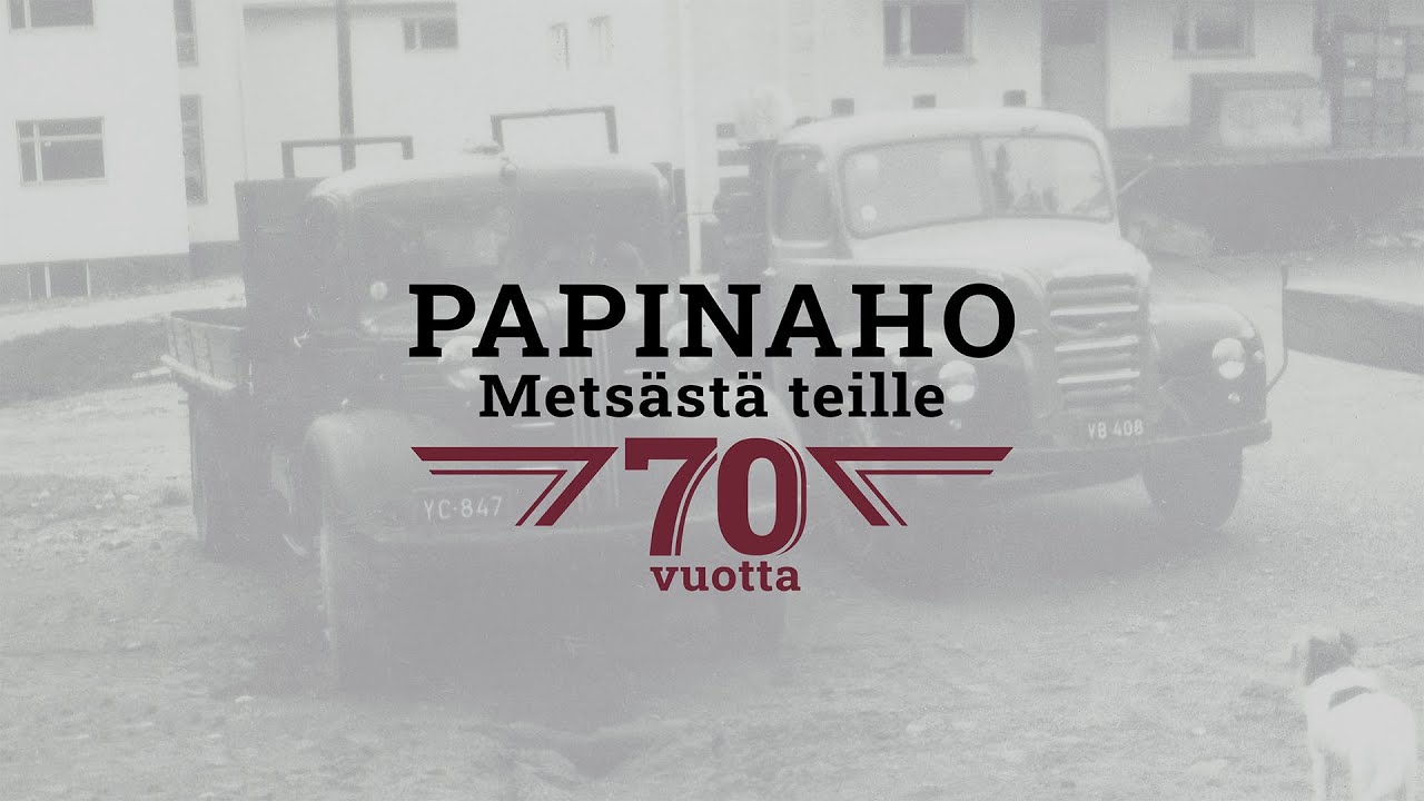Papinaho 70v juhla- ja historiavideo