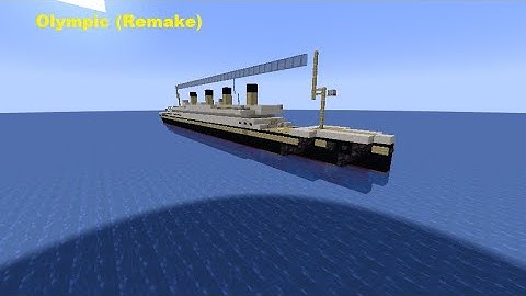 RMS Olympic (Remake) I Minecraft I 1:5 Scale Tutorial