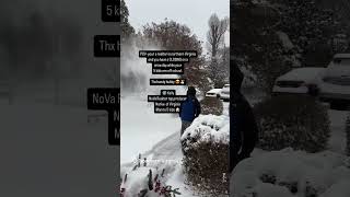 POV your a realtor in northern Virginia and you have a CLOSING on a snow day whi