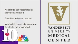 Vanderbilt University Medical Center now requiring COVID-19 vaccines for all staff
