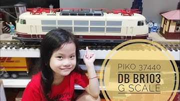 Unboxing Piko 37440 DB BR103 with MD mXion Drive-M + SX6 (G Scale)