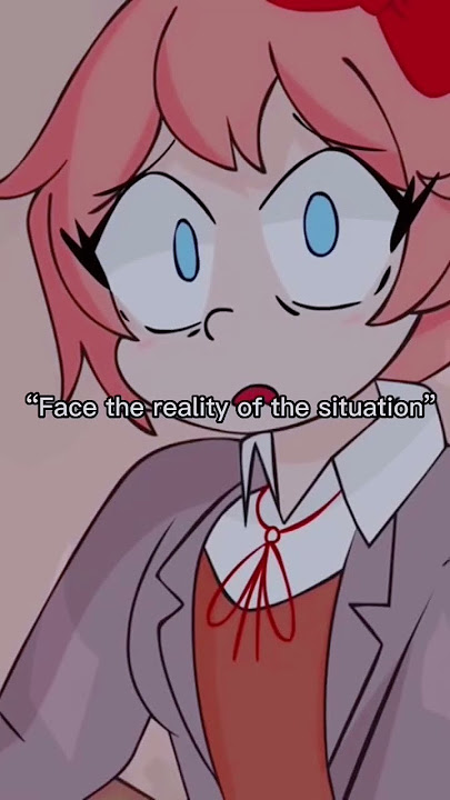 Monika talks to sayori. ( Video is made from Vannamelon.) #ddlc #monika #sayoriddlc #ddlcedit