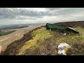 Northumberland tarp and bivy on a craggy edge